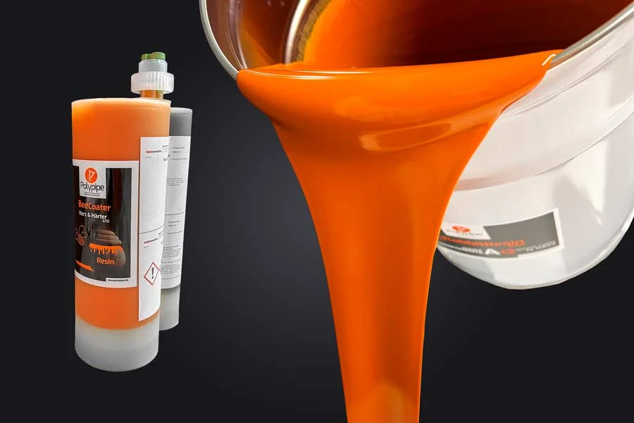 polypipe_resin Polypipe solvent-free 2-component polyurethane pipe coating resin